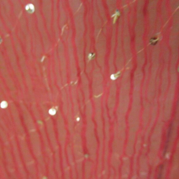 Beautiful, Sheer hand beaded, sequins, appliqued Dupatta, Shawl, Hijab, Chiffon - Picture 12 of 14